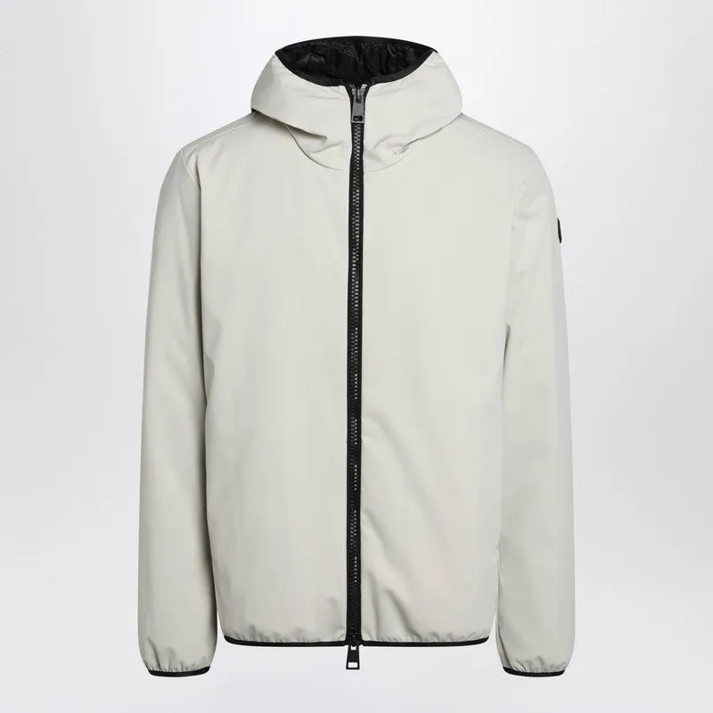 Batisse Short Hooded Down Jacket Beige sold by Wanan Luxury