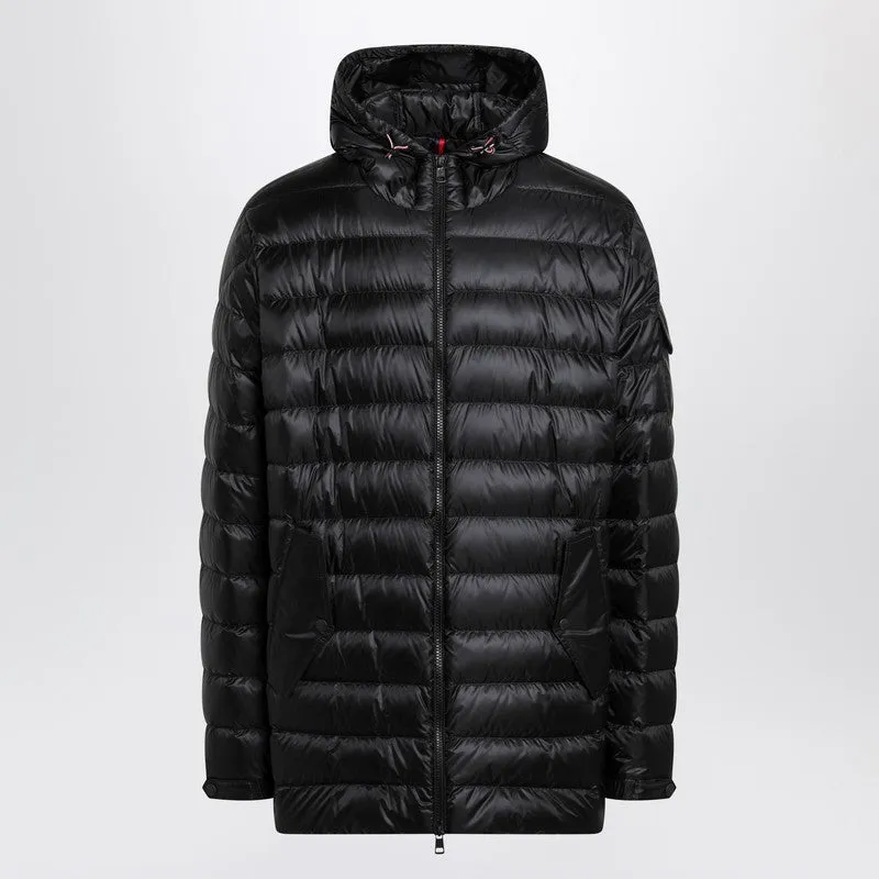 Najan Short Hooded Down Jacket Black sold by Wanan Luxury