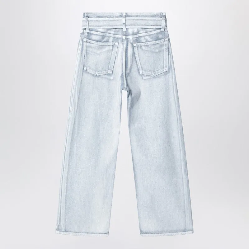 Denim Trousers With Matching Adjustable Belt sold by Wanan Luxury product image thumbnail 2