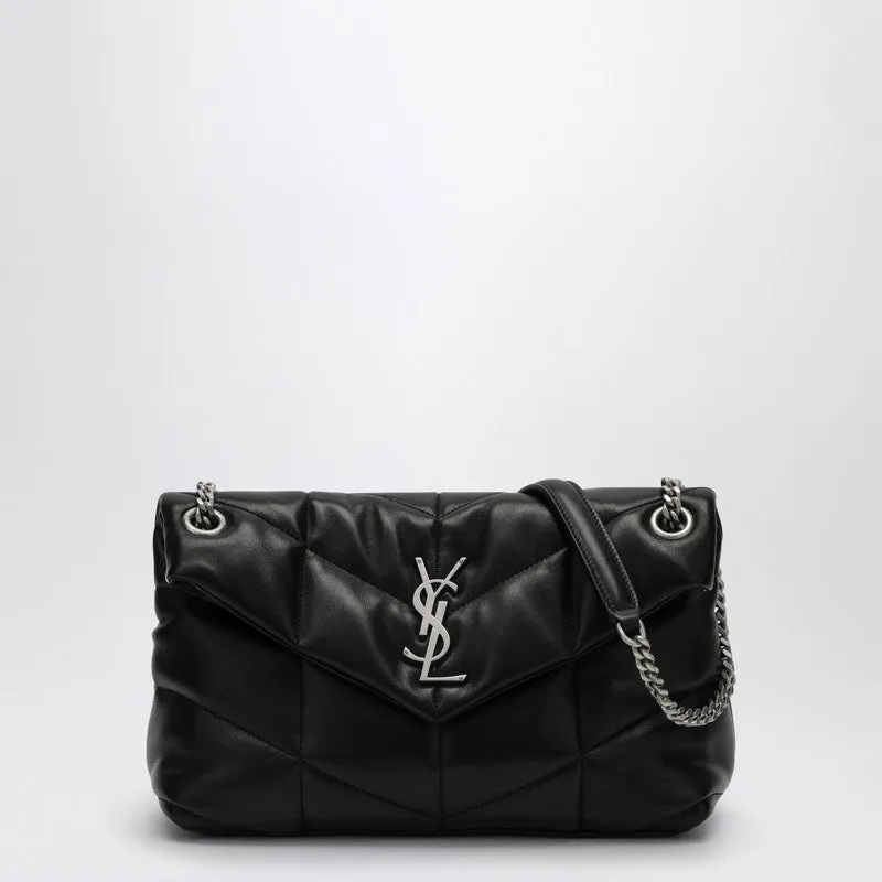 Small Black Loulou Puffer Bag sold by Wanan Luxury
