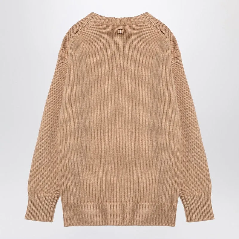 Nude Cashmere And Cotton Oversize Jumper sold by Wanan Luxury product image thumbnail 2
