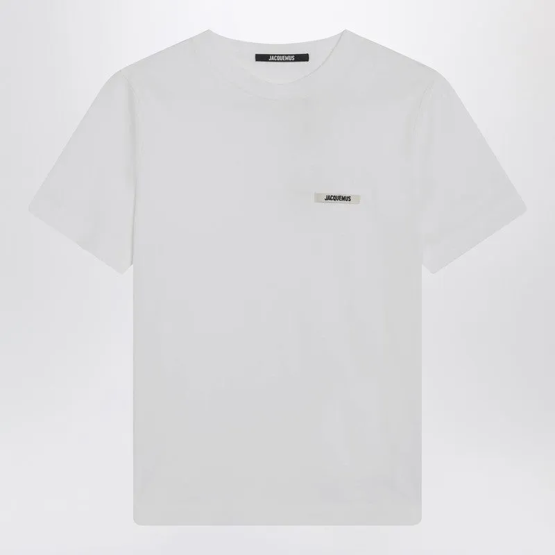 T-Shirt In Cotone Bianca Con Logo sold by Wanan Luxury