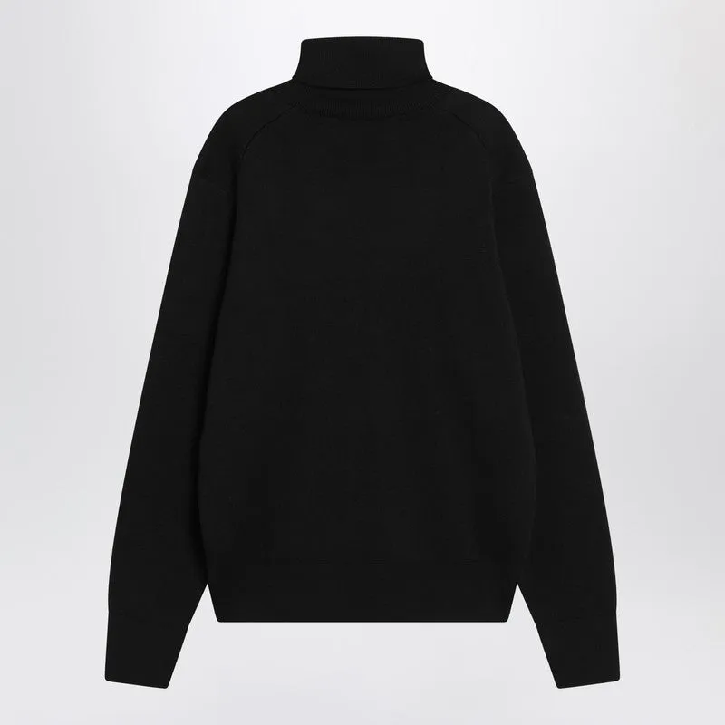 Black Turtleneck Sweater Ami De Coeur sold by Wanan Luxury product image thumbnail 2