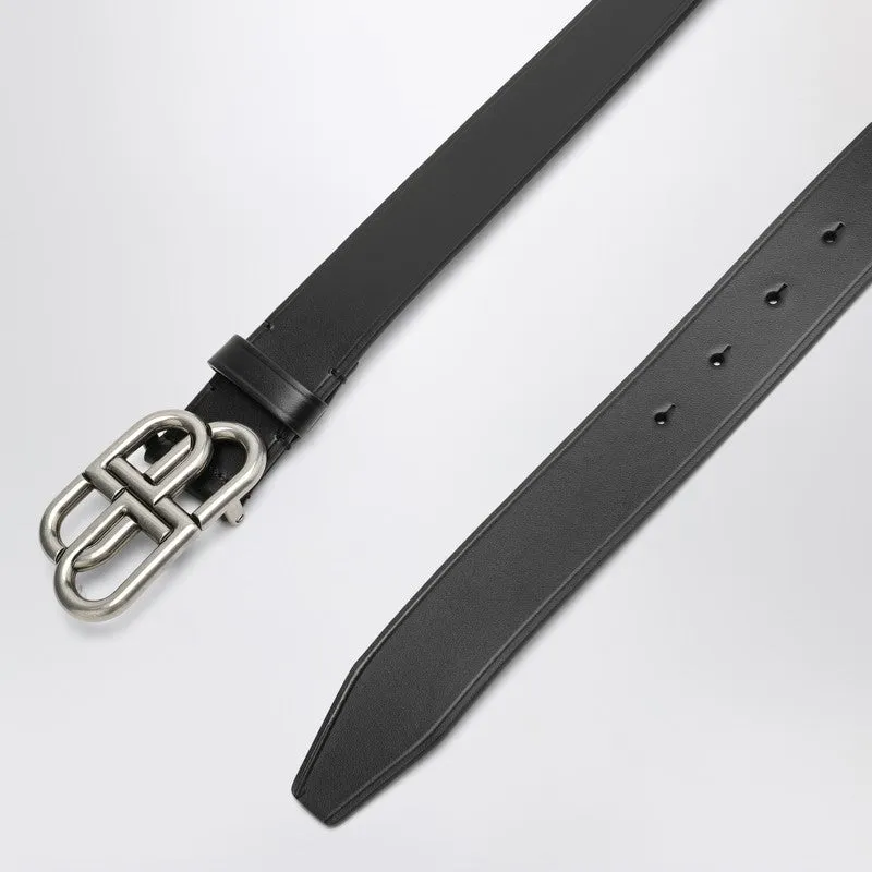 Black Bb Leather Belt sold by Wanan Luxury product image thumbnail 2