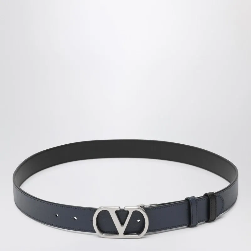 Reversible Vlogo Signature Belt Black/Marine sold by Wanan Luxury product image thumbnail 2