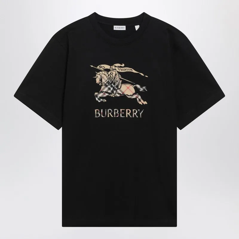 Black T-Shirt With Shaded Ekd Print sold by Wanan Luxury