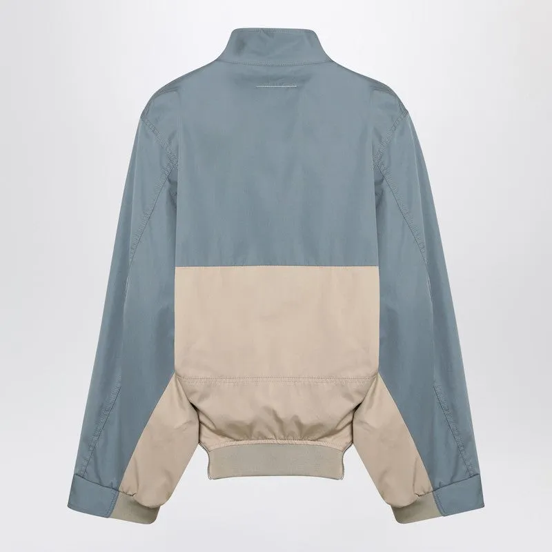 Blue-Grey/Beige Double-Breasted Jacket sold by Wanan Luxury product image thumbnail 2