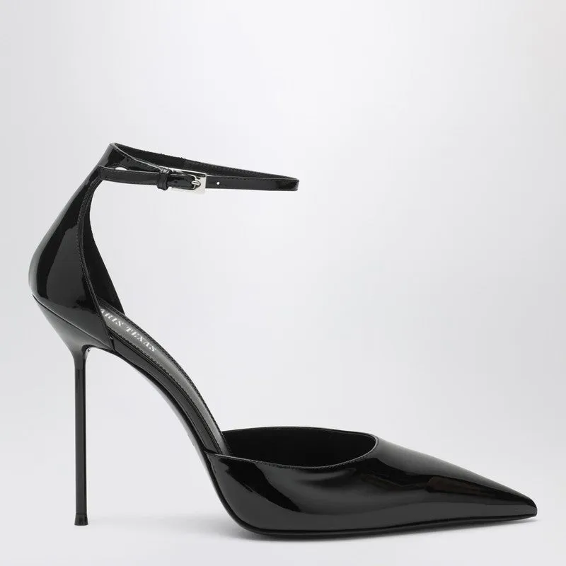 Lidia Pumps In Black Patent Leather sold by Wanan Luxury