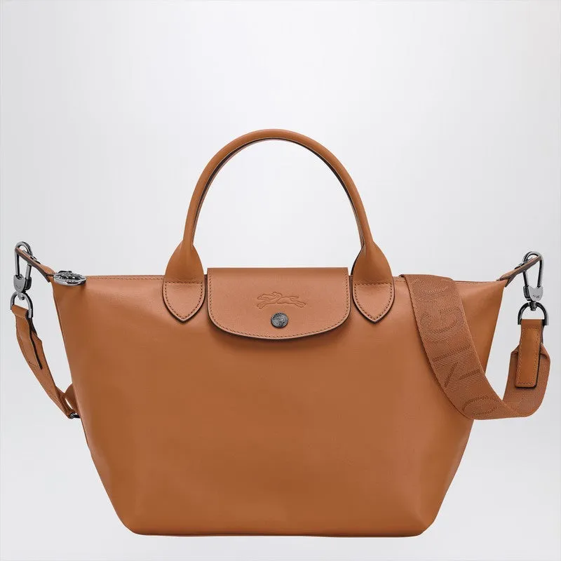 Handbag Le Pliage Xtra S In Cashew Colour made by Longchamp