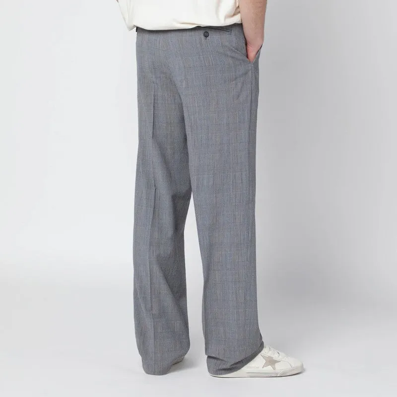 Grey Prince Of Wales Trousers sold by Wanan Luxury product image thumbnail 2
