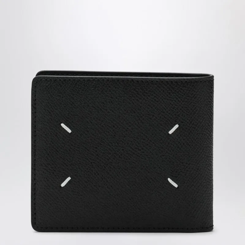 Black Bi-Fold Leather Wallet sold by Wanan Luxury product image thumbnail 2