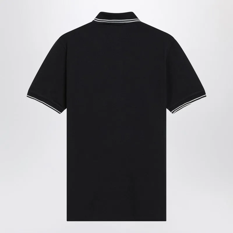 Blue Polo Shirt With Compass Patch sold by Wanan Luxury product image thumbnail 2