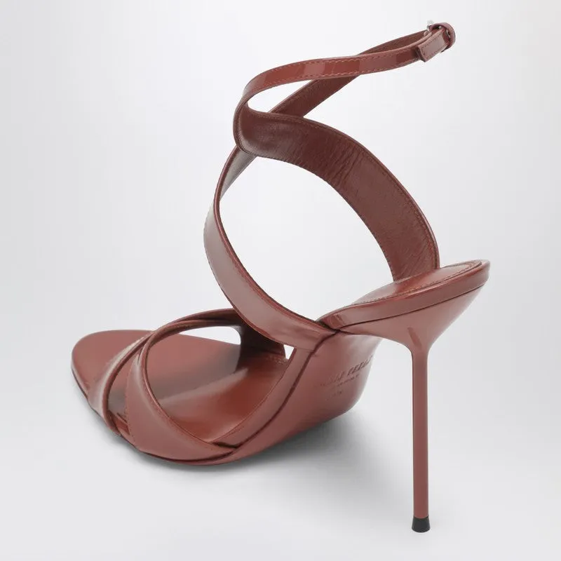 Lidia Sandals In Desert Rose Patent Leather sold by Wanan Luxury product image thumbnail 2