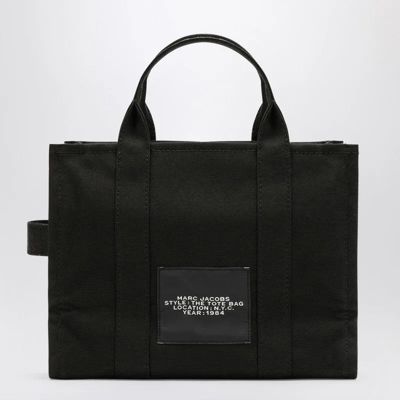 The Medium Tote Bag In Black Canvas sold by Wanan Luxury product image thumbnail 2