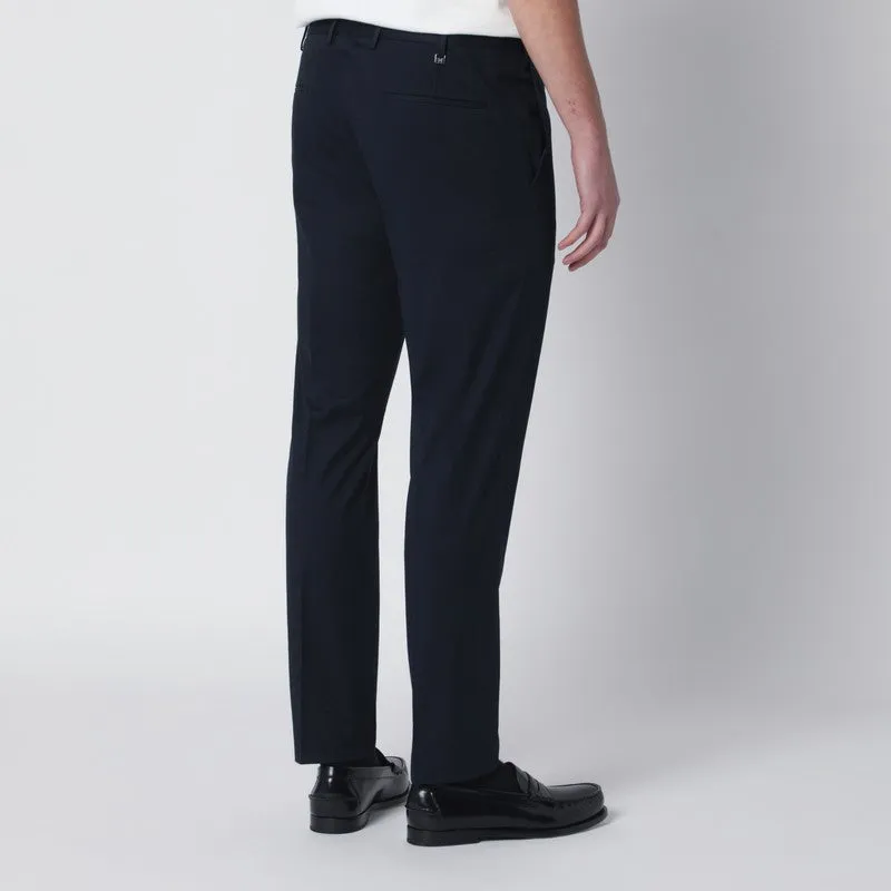 Blue Slim-Fit Cotton-Blend Trousers sold by Wanan Luxury product image thumbnail 2