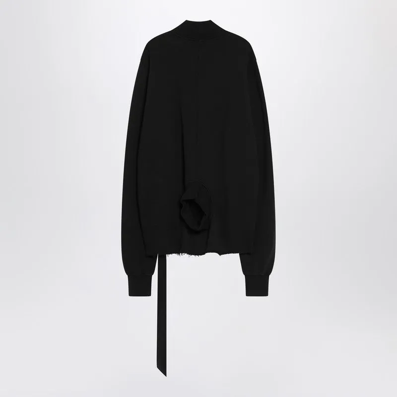 Black Sweatshirt With Open Back sold by Wanan Luxury product image thumbnail 2