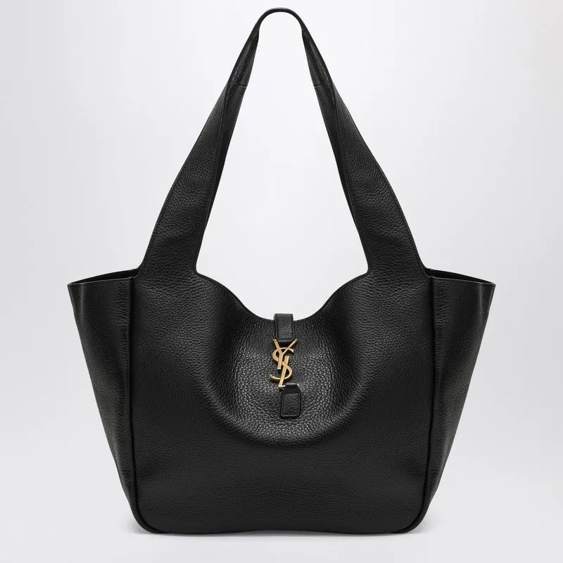 Bea Le 5 À 7 Black Leather Tote Bag made by Yves Saint Laurent