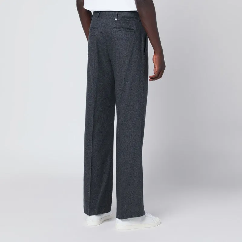 Gray Wool And Cashmere Trousers sold by Wanan Luxury product image thumbnail 2