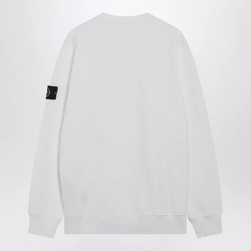 White Cotton Crew-Neck Sweatshirt sold by Wanan Luxury product image thumbnail 2