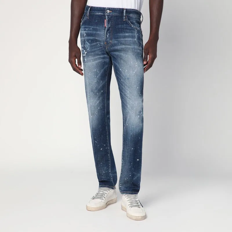 Medium Galaxy Wash Cool Guy Jeans In Faded Blue sold by Wanan Luxury