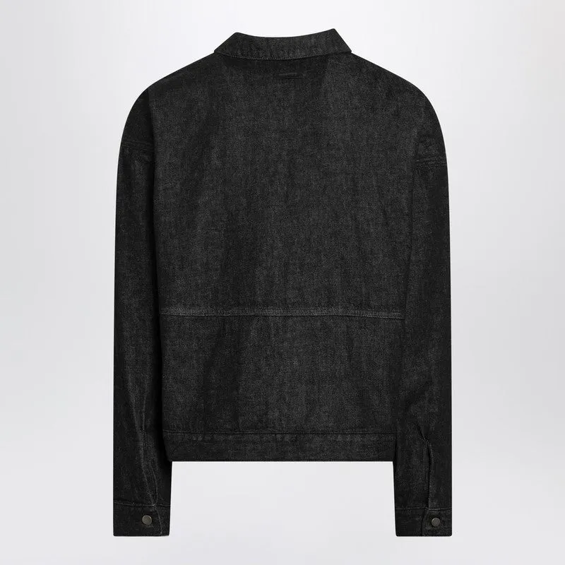 Denim Zip Shirt Jacket sold by Wanan Luxury product image thumbnail 2