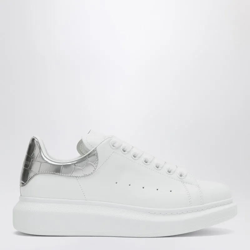 Oversize Sneakers White/Silver Croc sold by Wanan Luxury