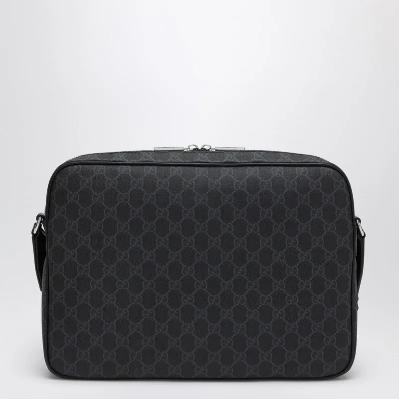 Black Gg Supreme Fabric Shoulder Bag sold by Wanan Luxury product image thumbnail 2