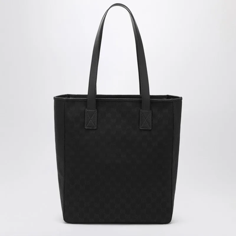 Gg Black Fabric Shopping Bag sold by Wanan Luxury product image thumbnail 2