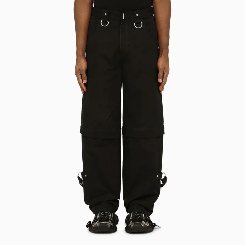 Black Trousers With Removable Bottoms sold by Wanan Luxury