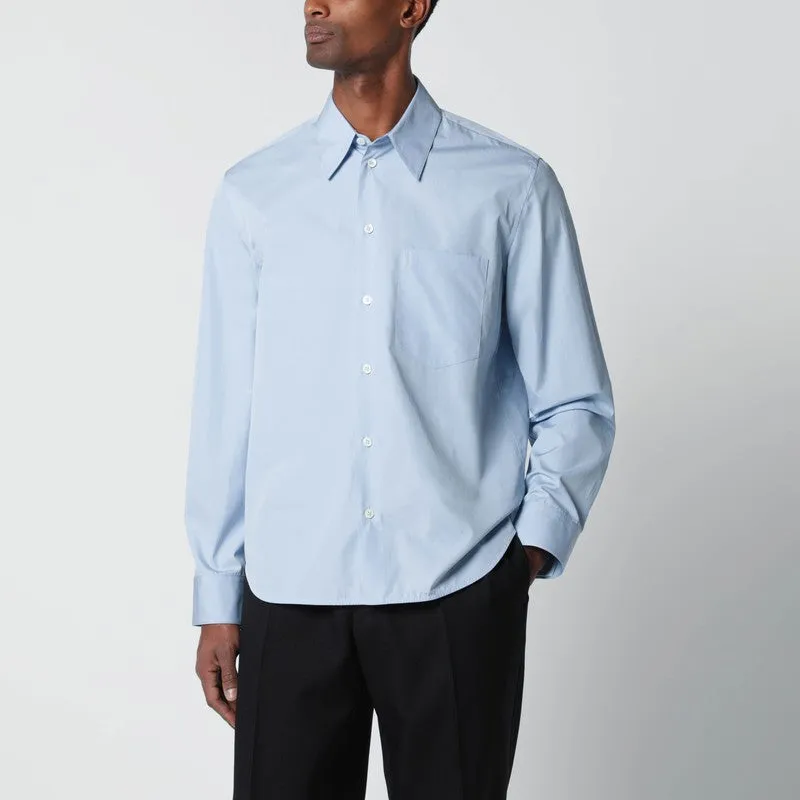 Light Blue Cotton Shirt sold by Wanan Luxury