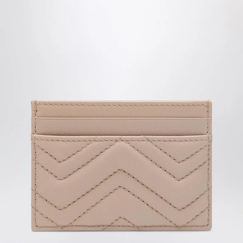 Pale Pink Gg Marmont Card Holder sold by Wanan Luxury product image thumbnail 2