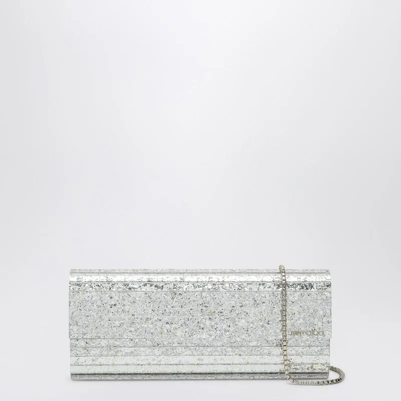 Sweetie Clutch With Champagne-Coloured Glitter sold by Wanan Luxury