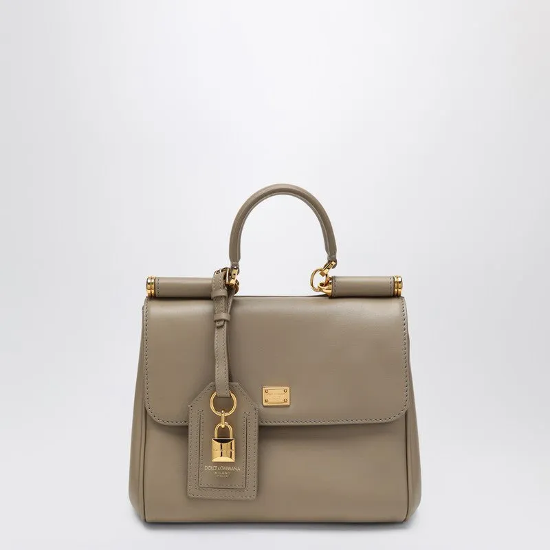 Shoulder Bag My Sicily In Black Leather made by Dolce & Gabanna