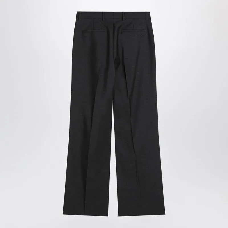 Gray Wool Trousers sold by Wanan Luxury product image thumbnail 2