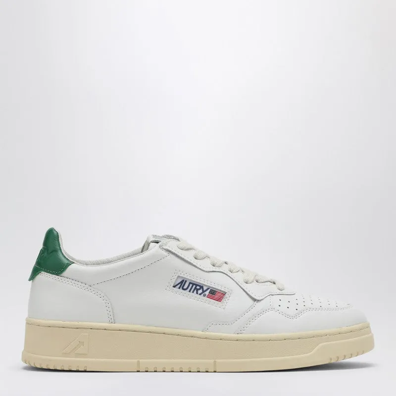 White/Green Medalist Sneakers sold by Wanan Luxury