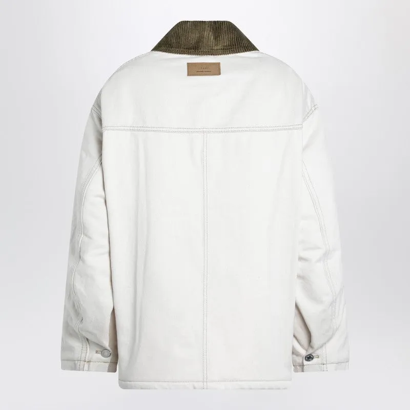 Ivory Padded Worker Cotton Jacket sold by Wanan Luxury product image thumbnail 2