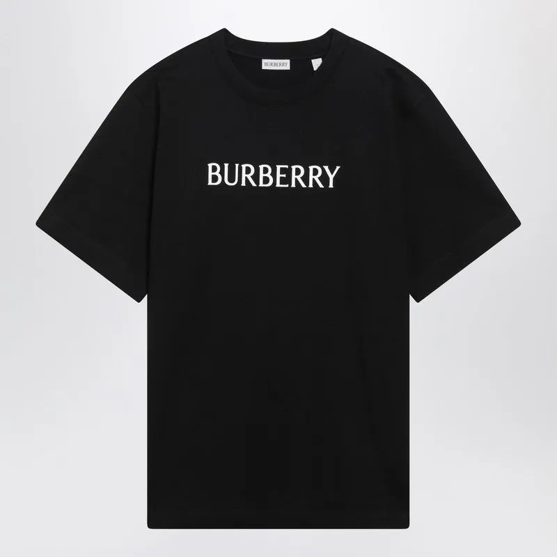 Black T-Shirt With Logo Print sold by Wanan Luxury