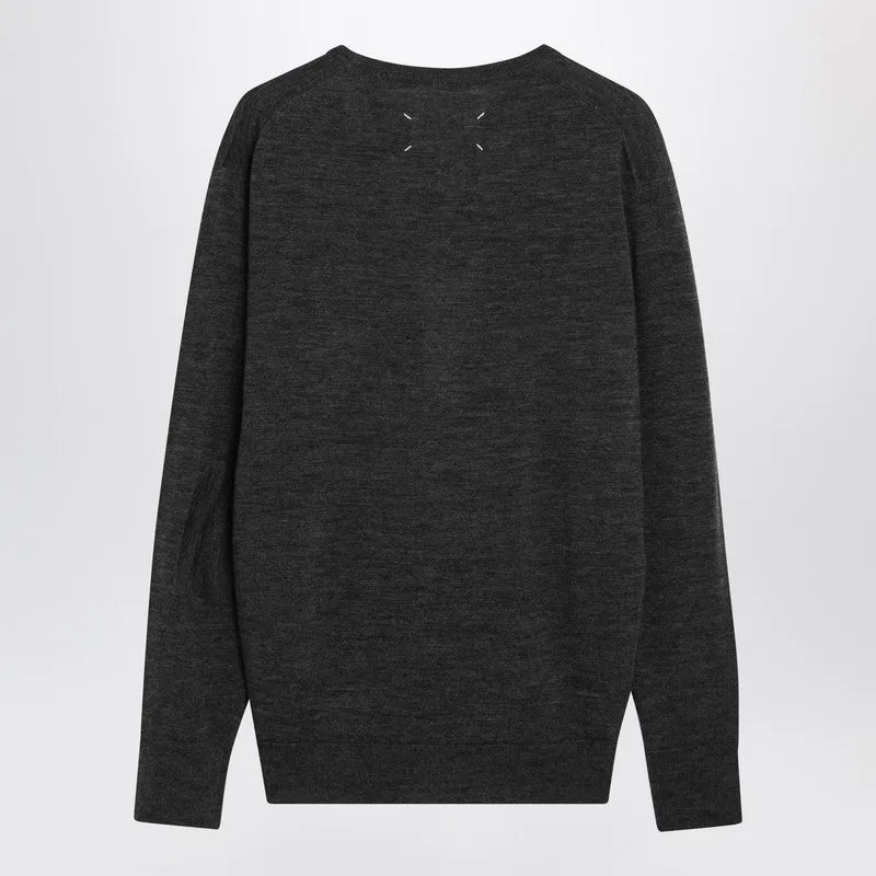 Grey Wool-Blend Sweater sold by Wanan Luxury product image thumbnail 2