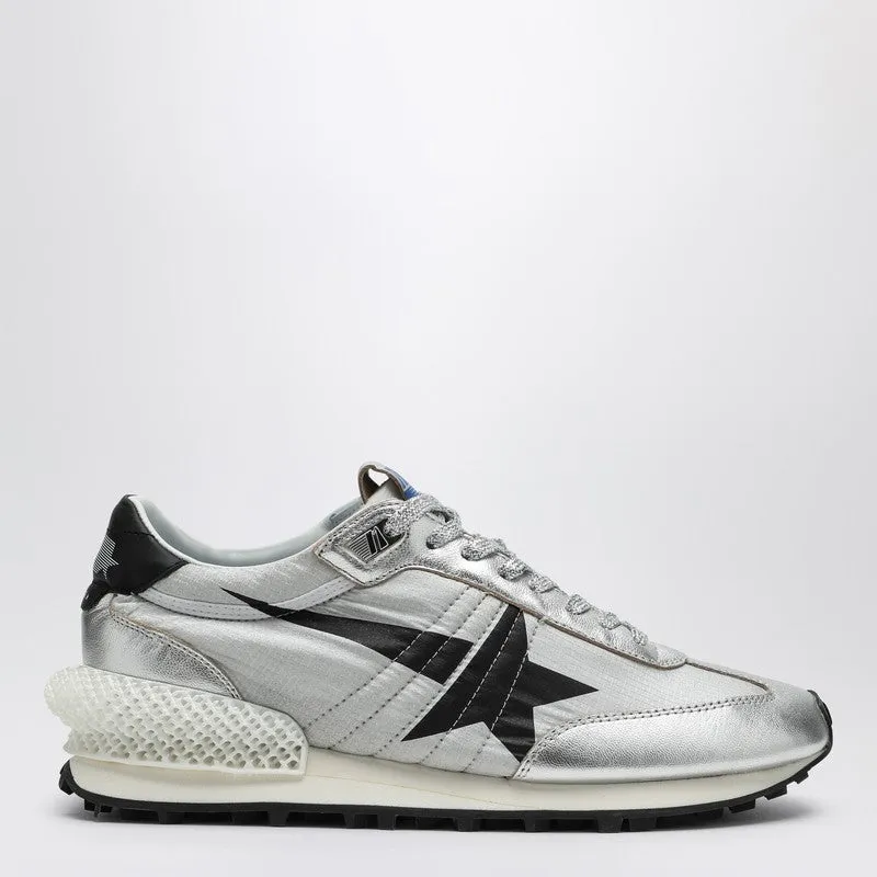 Sneaker Marathon In Nylon Ripstop Silver sold by Wanan Luxury