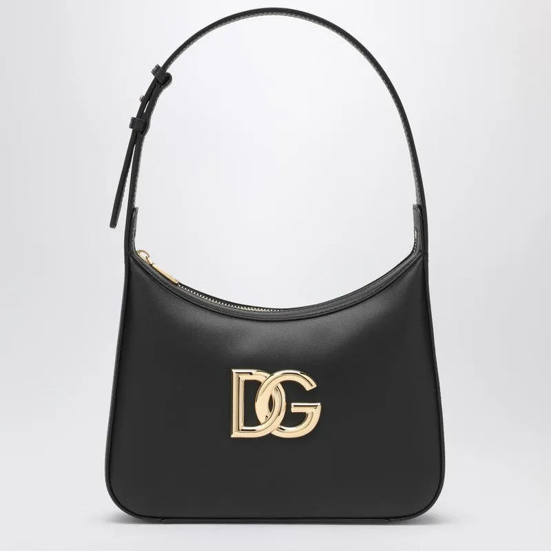 Black Leather 3.5 Shoulder Bag sold by Wanan Luxury