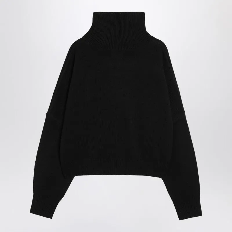 Black Wool And Cashmere Sweater sold by Wanan Luxury product image thumbnail 2