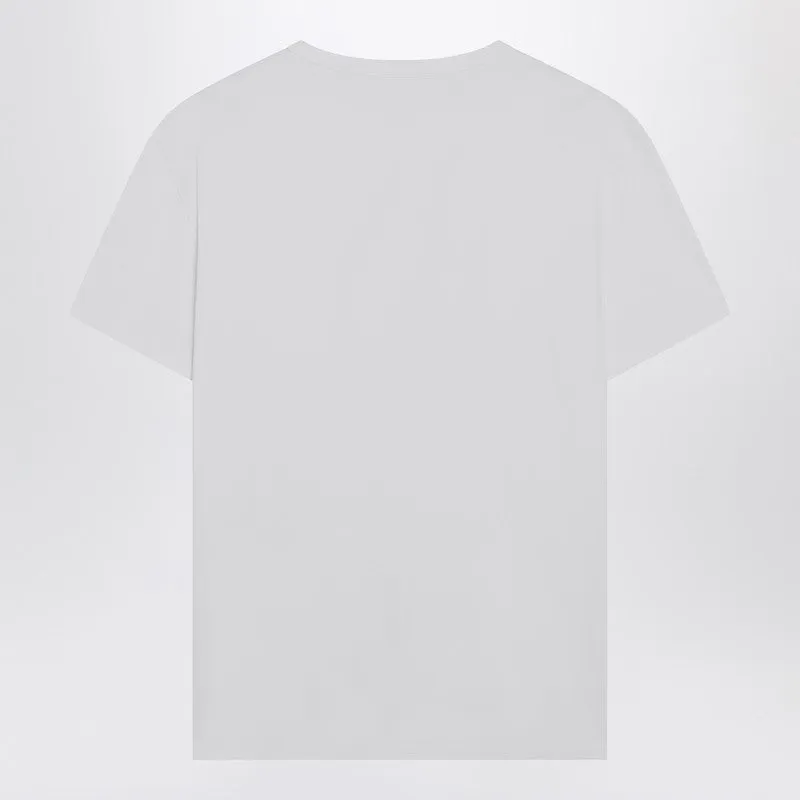 White T-Shirt With Distorted Logo sold by Wanan Luxury product image thumbnail 2