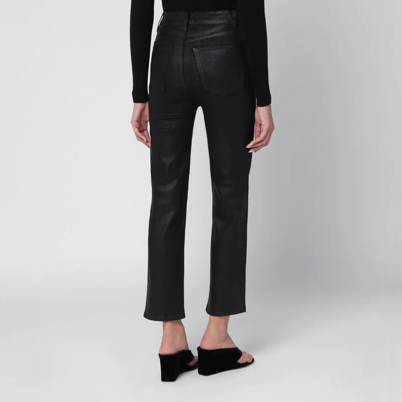 Black Le Sleek Straight Trousers sold by Wanan Luxury product image thumbnail 2