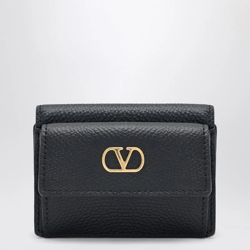 Vlogo Trifold Wallet Black sold by Wanan Luxury