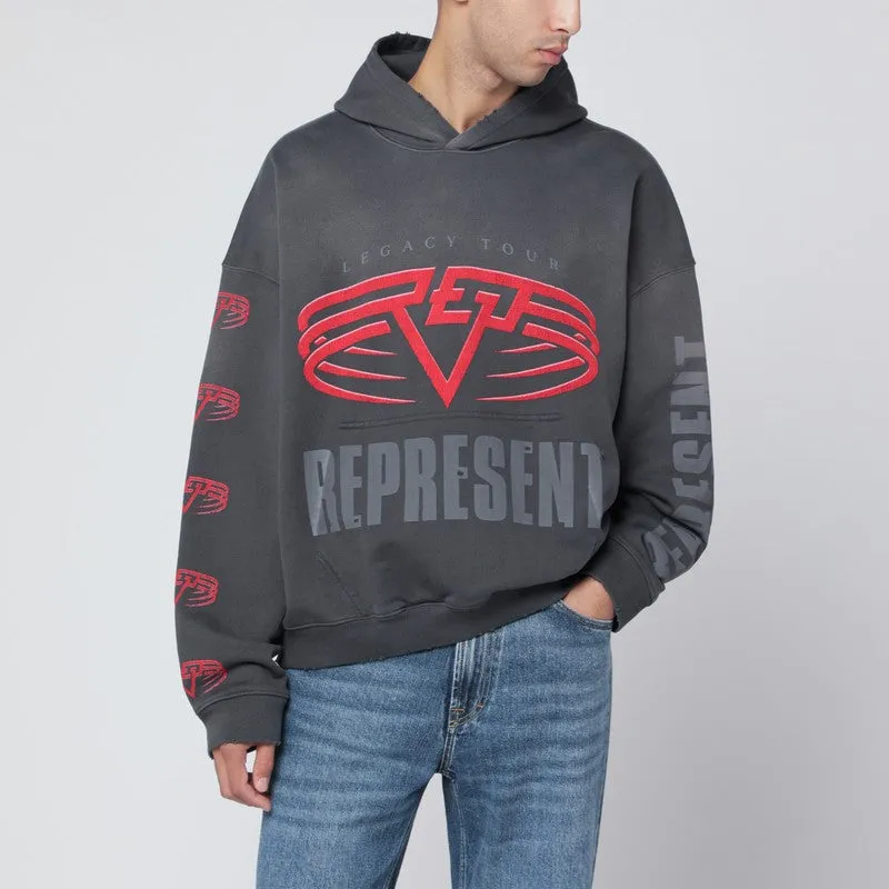 Reversible Living Legacy Tour Sweatshirt In Grey made by Represent