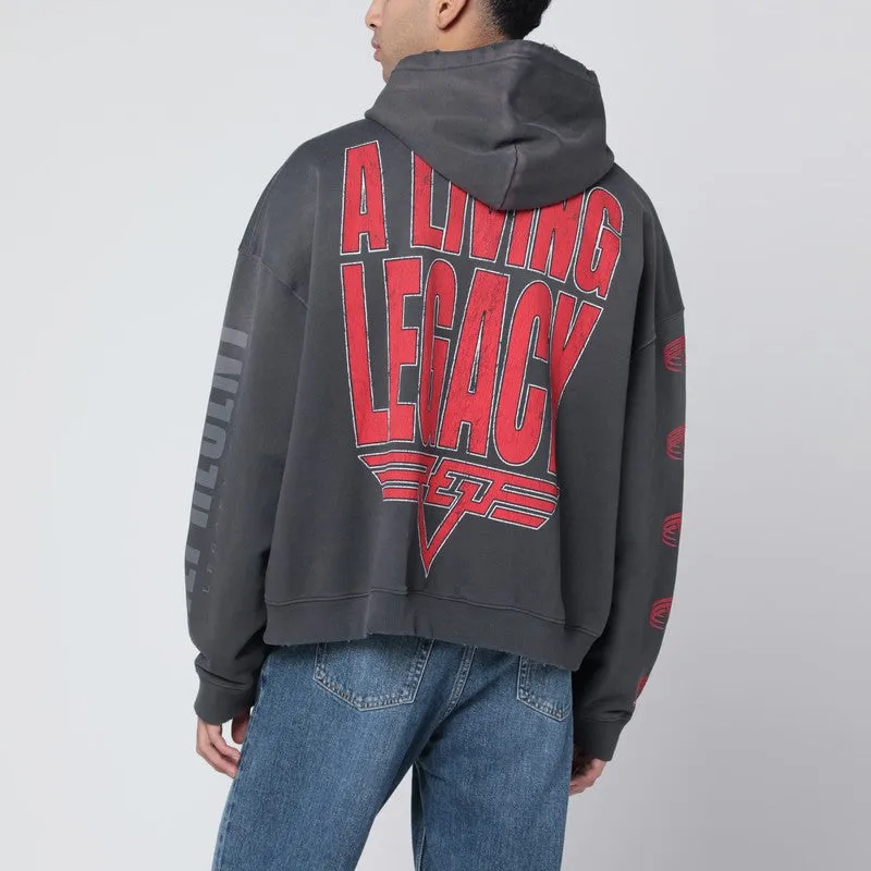 Reversible Living Legacy Tour Sweatshirt In Grey sold by Wanan Luxury product image thumbnail 2