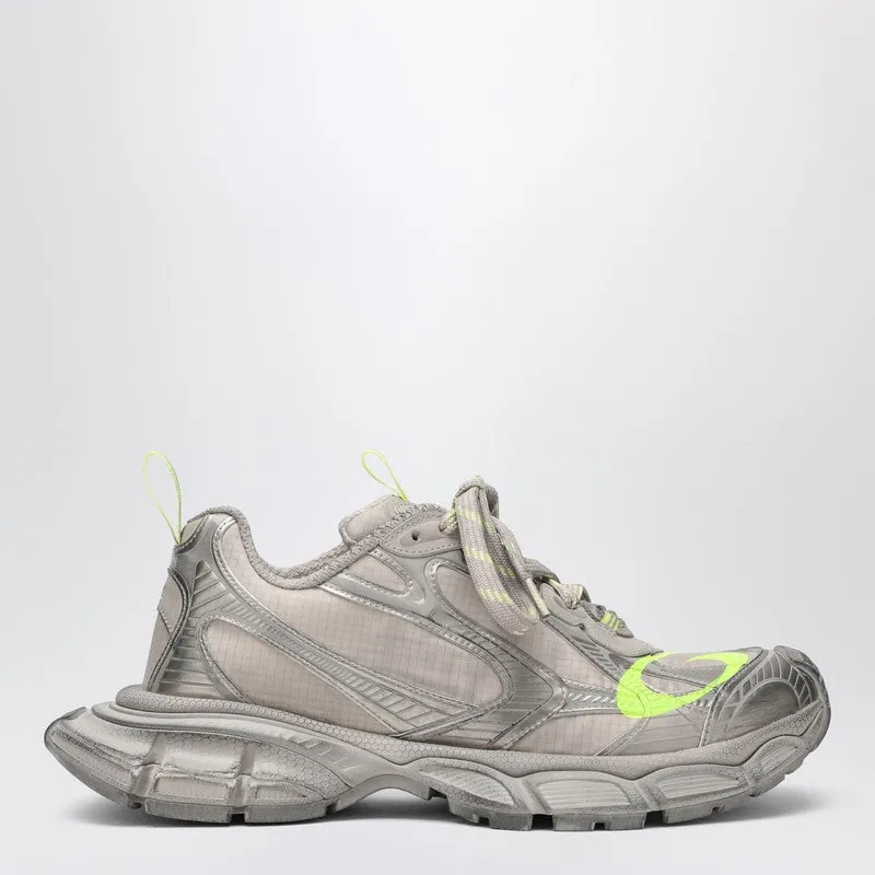 3 Xl Taupe/Neon Yellow Sneakers In Mesh And Polyurethane sold by Wanan Luxury