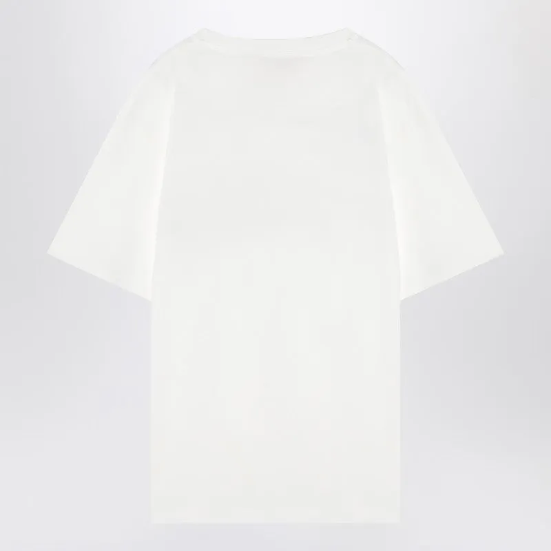Ivory T-Shirt With Chez Valentino Print sold by Wanan Luxury product image thumbnail 2