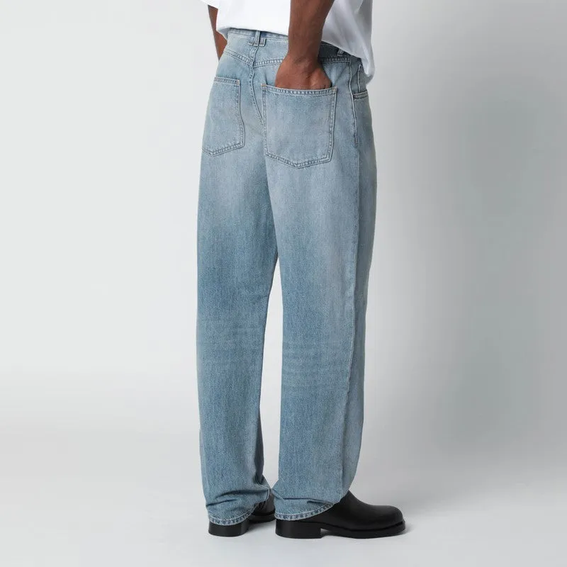 Light Blue Washed Jeans sold by Wanan Luxury product image thumbnail 2