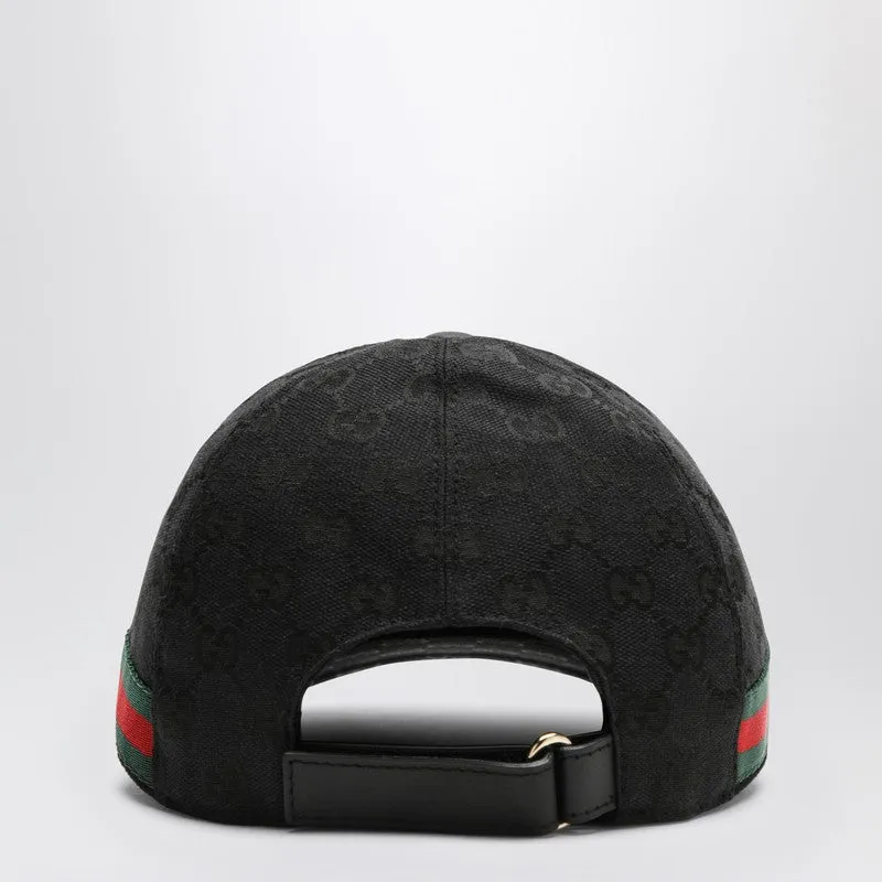Black Baseball Cap With Gg Motif sold by Wanan Luxury product image thumbnail 2